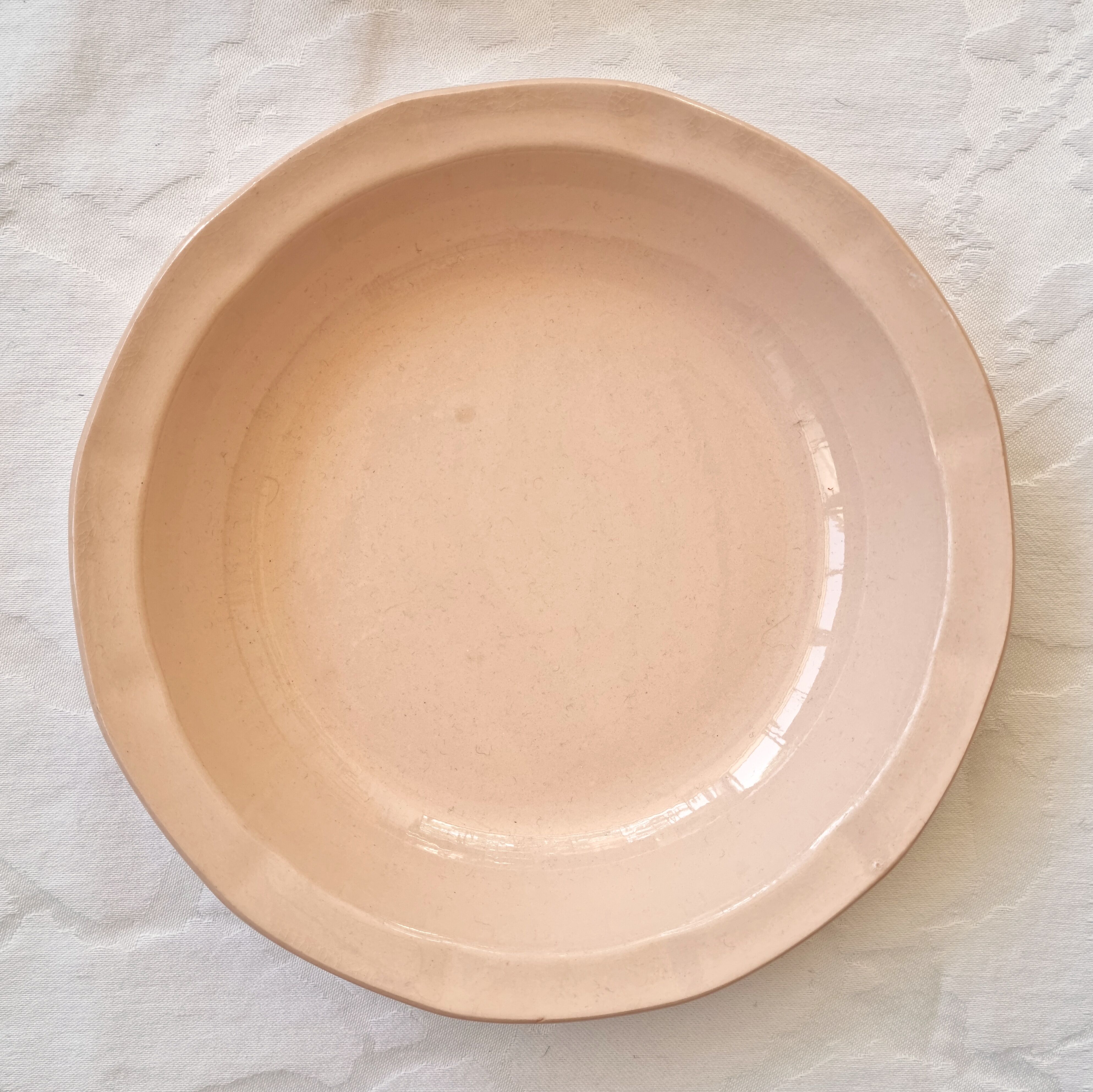 Hollow dish Digoin Rose