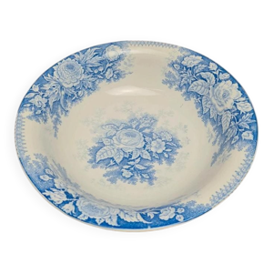 Grande bassine ancienne - bleu