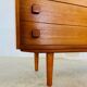 Buffet danois rétro vintage en teck du milieu du siècle par Domino Møbler