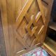 Hunting-style buffet in cherry wood