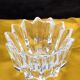 Small tulip pocket or signed crystal baguier, Scandinavian design by Jan Johanson Orrefors