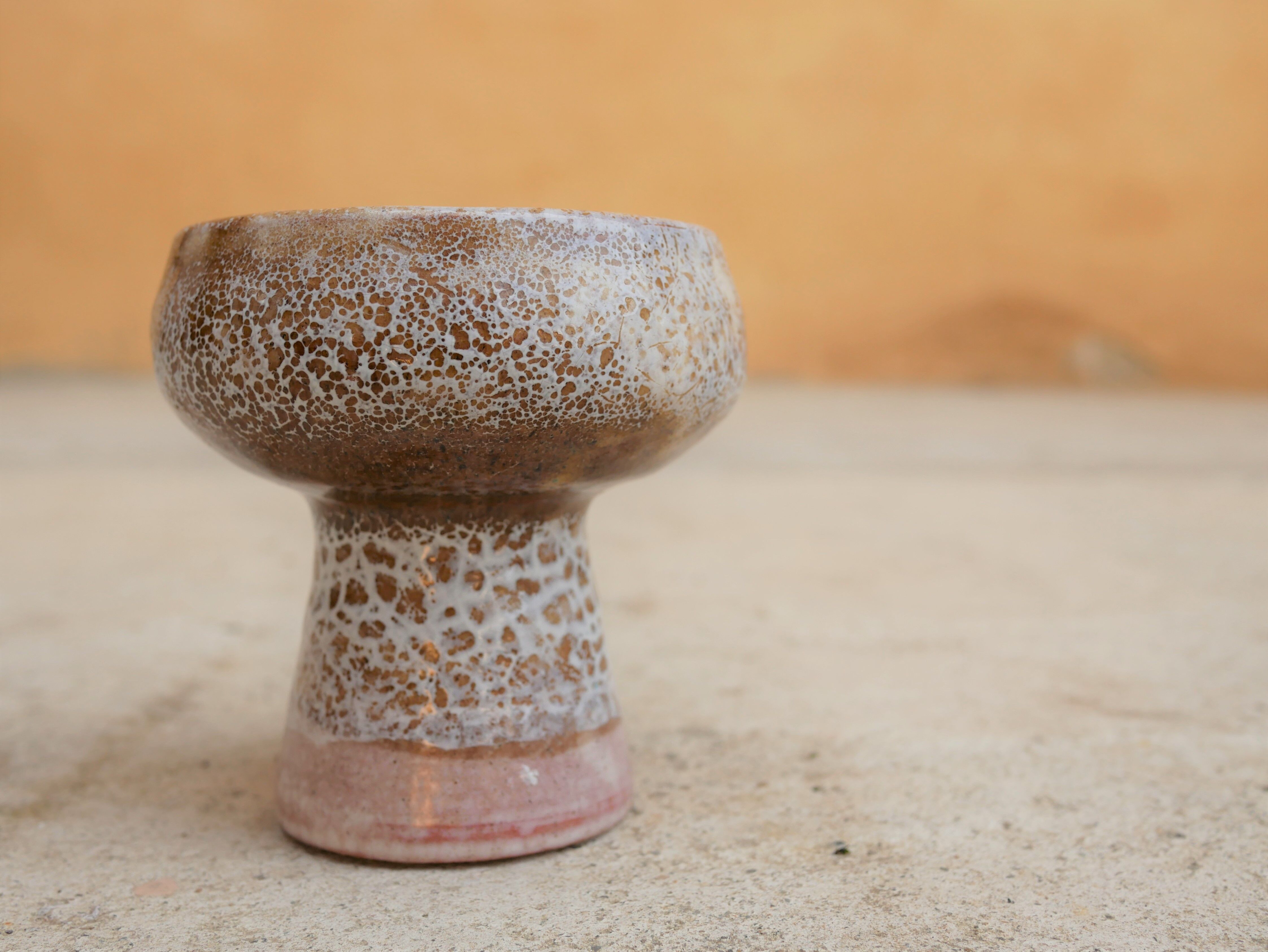 Vintage ceramic photophore