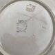 : Antique Longchamp slipware plate - Pansy decoration