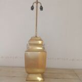 Lampe urne en laiton