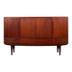 Teak highboard, Danish design, 1960s, designer: Johannes Andersen