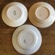 Suite de 3 assiettes Terre de Fer