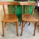 Pair of bistro chairs