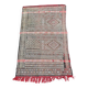 Antique handmade Berber kilim rug