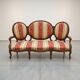 Napoleon III period canapé