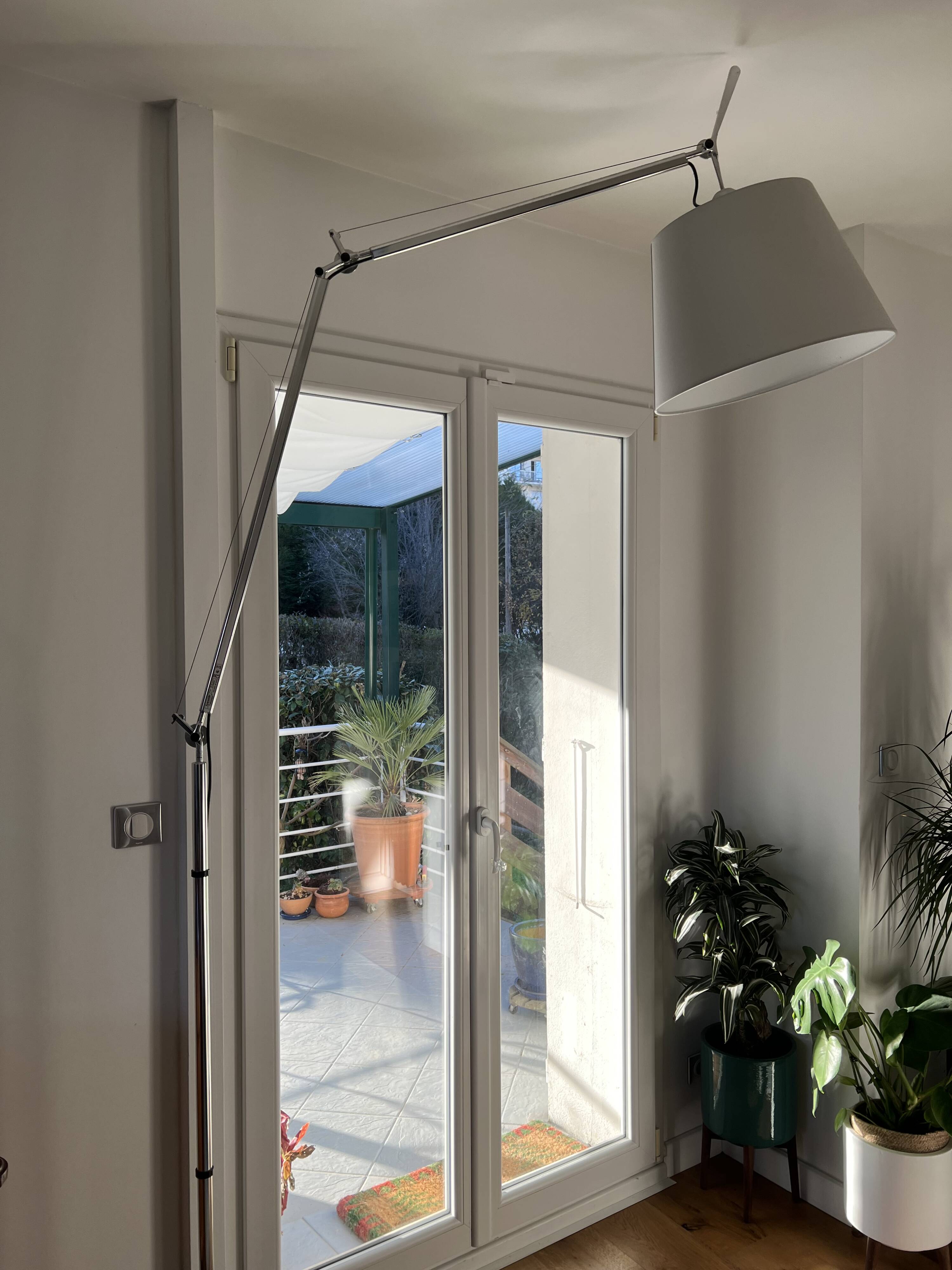 Artemide Tolomeo Mega aluminum floor lamp