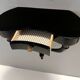 Pair of Black Wall-Mounted Console Tables / Nightstands attr. to Ulrich