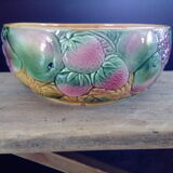 Salad bowl, fruit cutter sarreguemines