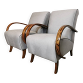 Armchairs by Jindrich Halabala, 1940s, Set of 2