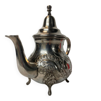 Silver-plated teapot