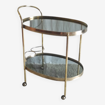 Solid brass trolley / bar service - 60s/70s