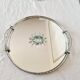 Bohemian crystal tray from the 40s-50s