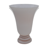 Lampe en opaline rose années 50 - vintage