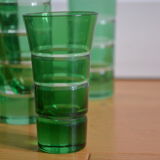 8 glasses Murano Italy 60s