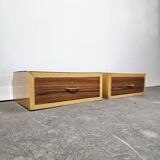 70s Floating Wall-Mounted Nightstand/Drawer