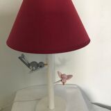 Wooden children's lamp Maison Bonnichon Paris 1960