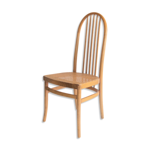 Chaise en bois cannée eden de