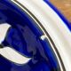 Mediterranean service, large dish and 6 soup plates