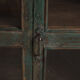 Buffet vintage en bois vert