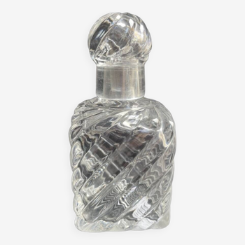 Perfume bottle attributed to Baccarat Bambous twists 19th century