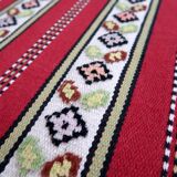 Tapis Vintage Tekke Turkmène Fait Main en Laine – Années 1960 – 126 x 188