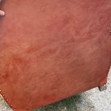 Pair of vintage club armchairs