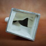 Charles LEMANCEAU, SAINT-CLÉMENT earthenware factory. Art Deco squirrel - 1930