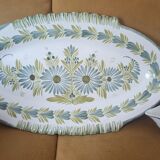Henriot Quimper fish plate and sauce boat