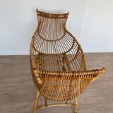Rattan cradle