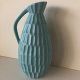 Turquoise vase West -Germany ceramic