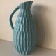 Vase turquoise West-Germany céramique