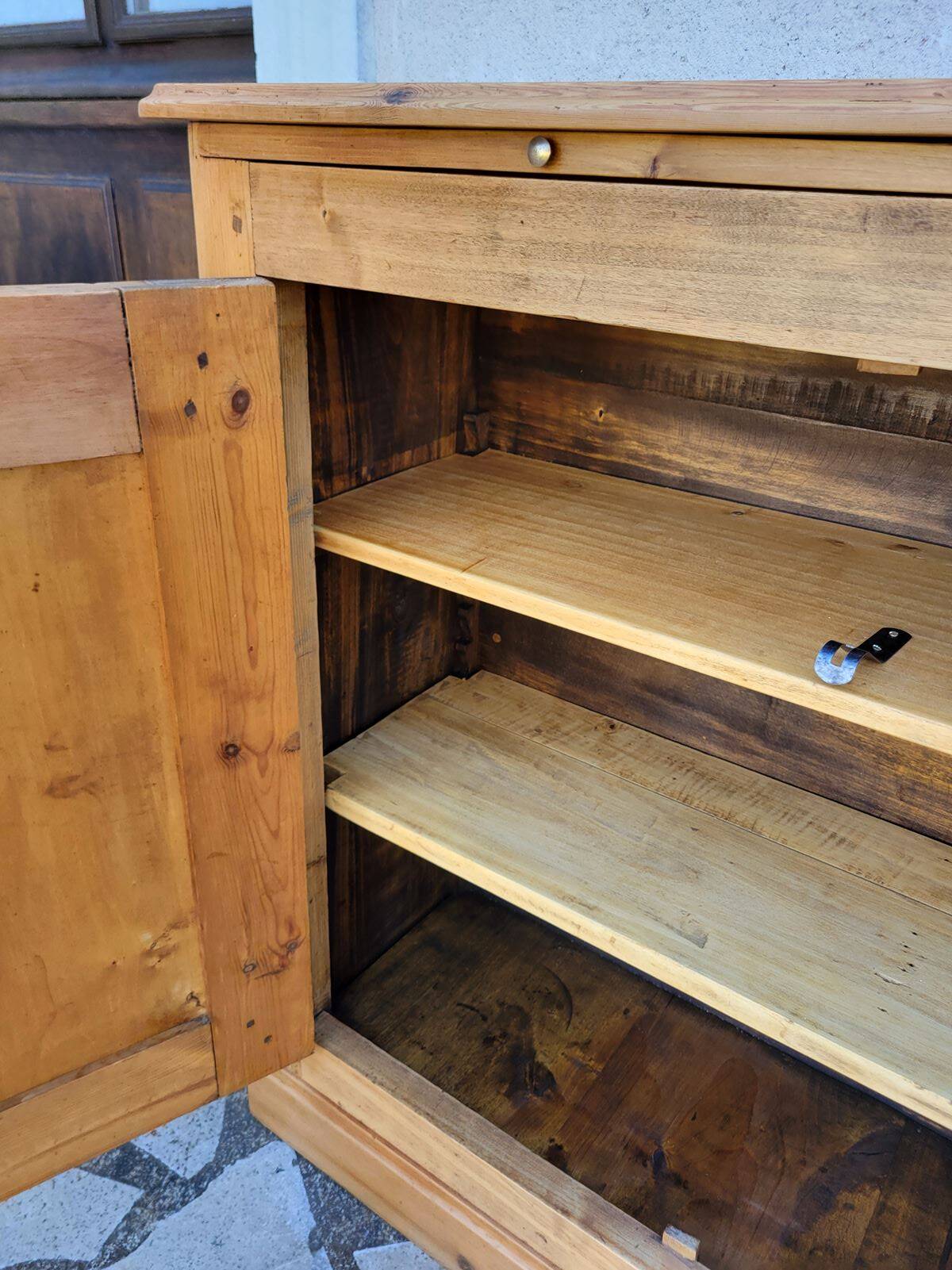 Narrow old sideboard