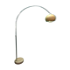 Lampadaire arc 1970 design Guzzini