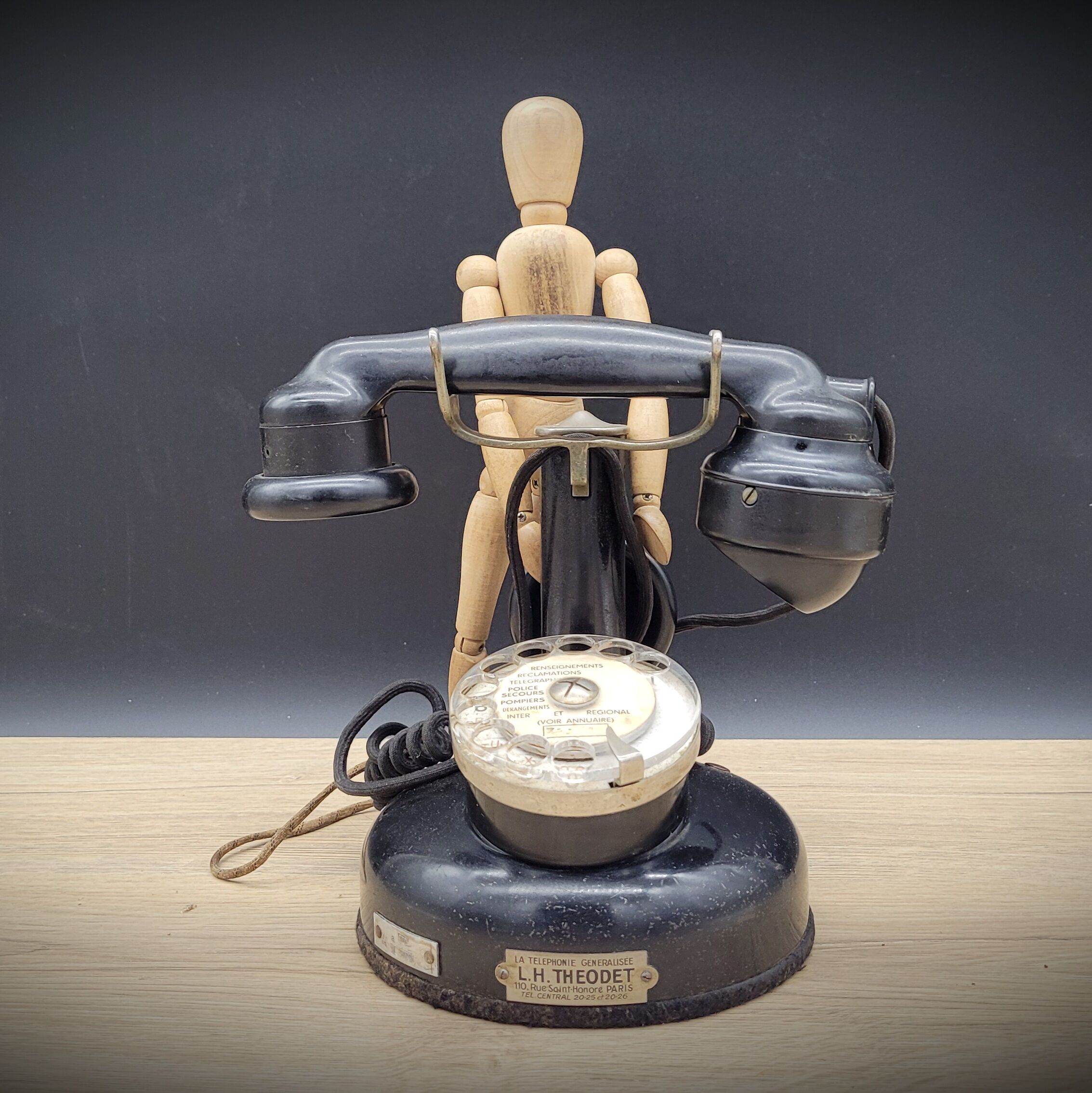 Telephone Théodet Paris