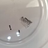 Set of Moselle earthenware plates