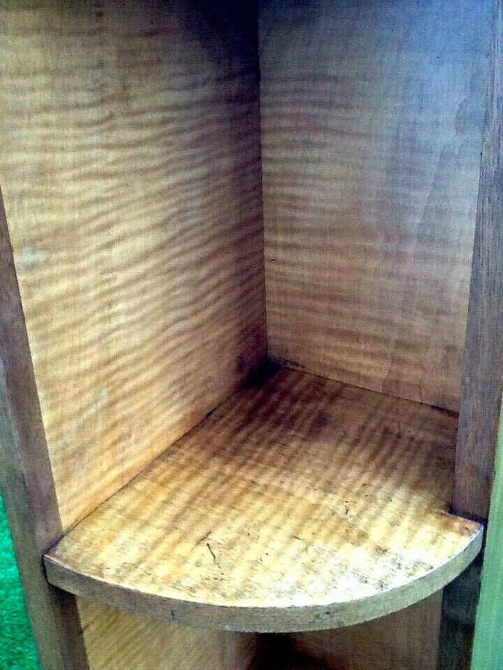 Library bibus of angle to ask or attach to the wall late 1940s art deco style