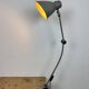 Large Grey Industrial Workshop Table Lamp, 1960s