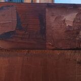 English mahogany shelf sideboard 19th