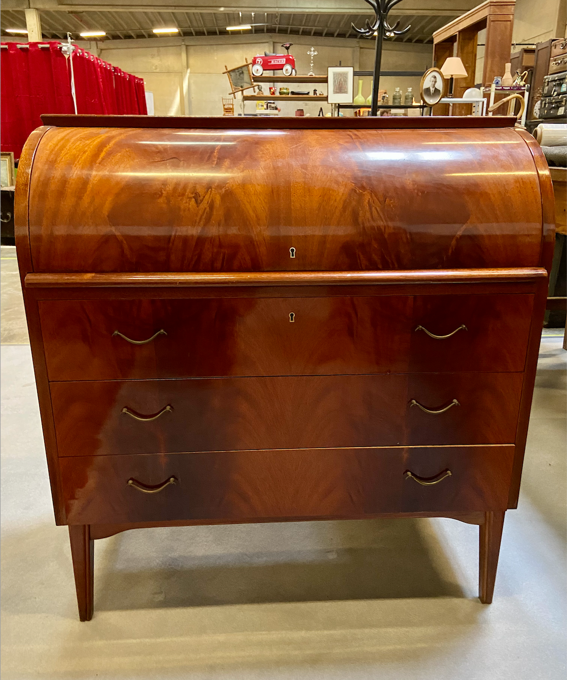 Scandinavian secretary Bröderna Gustafsson by Markaryd - swedish vintage furniture from the 1960s