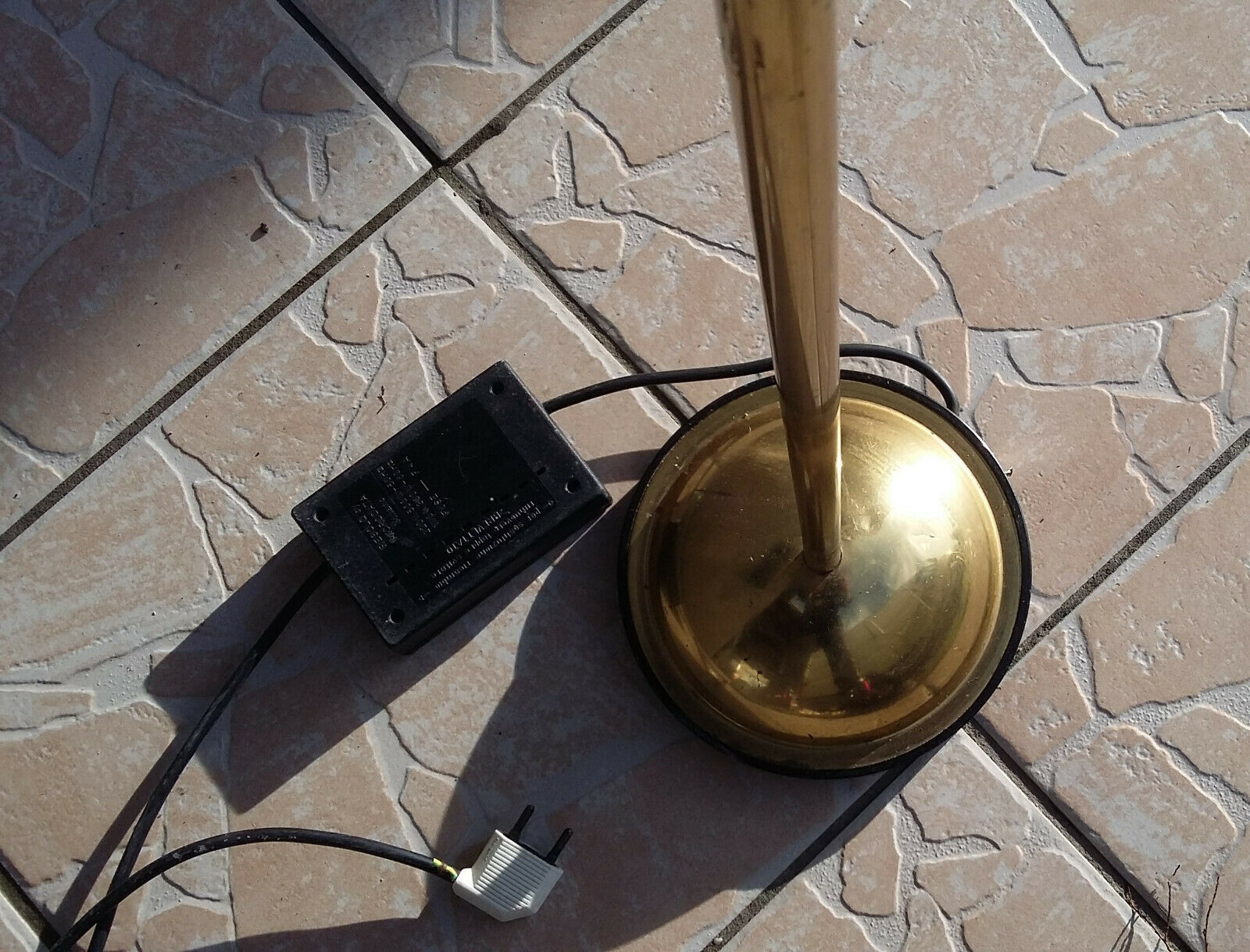 Florence Casey Italy design brass lamppost