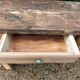 Solid wood table
