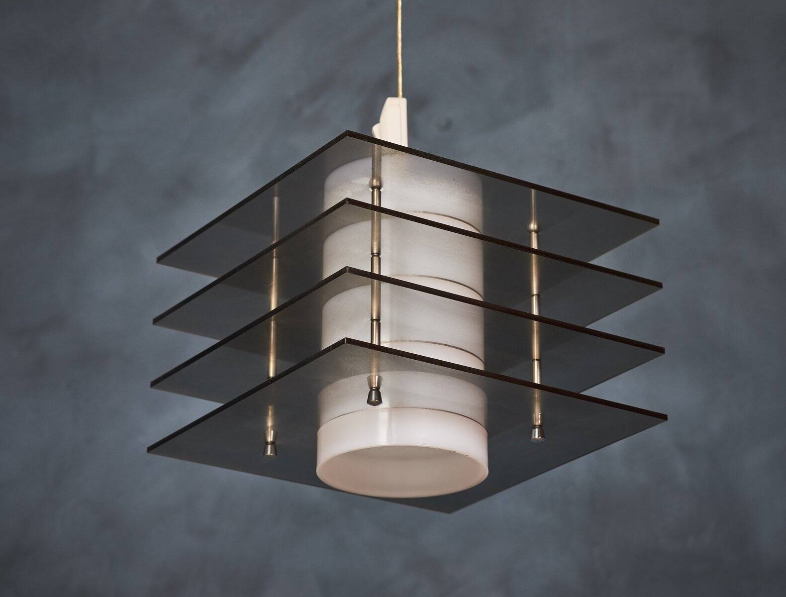 Space Age Vintage Pendant Lamp, Denmark, 1970s
