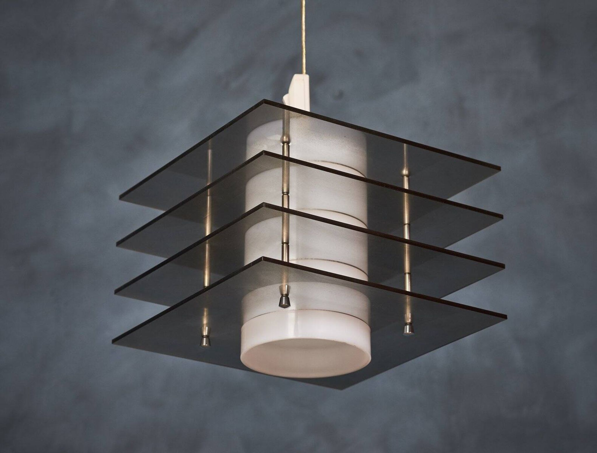Space Age Vintage Pendant Lamp, Denmark, 1970s