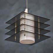 Space Age Vintage Pendant Lamp, Denmark, 1970s