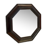 Octagonal mirror in seventeenth century Flemish style