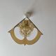 Plexi chandelier and glass